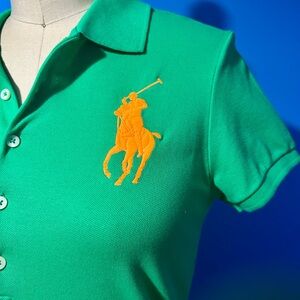 Ralph Lauren Vibrant Green Polo Shirt